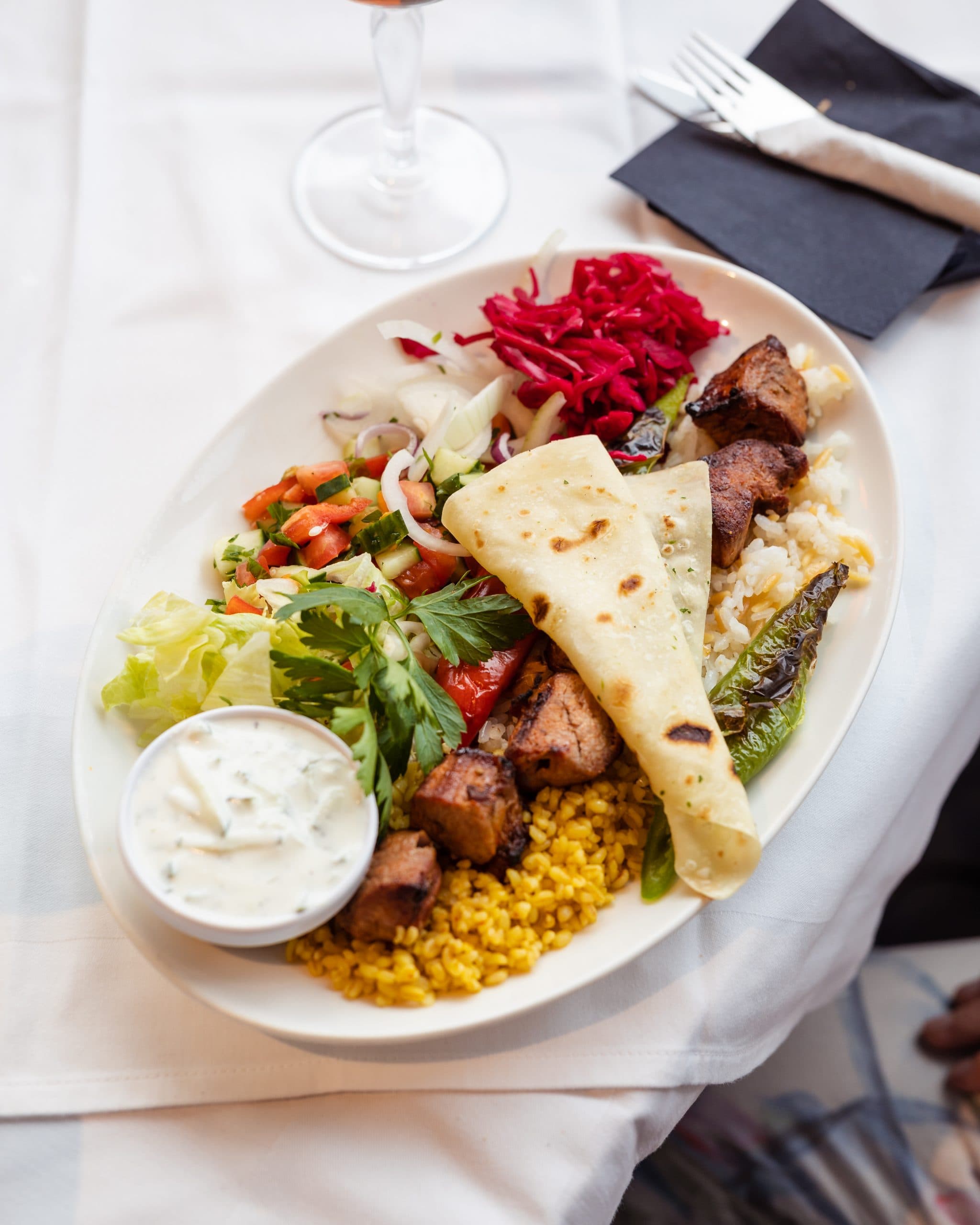 Türkis restaurant food preparation